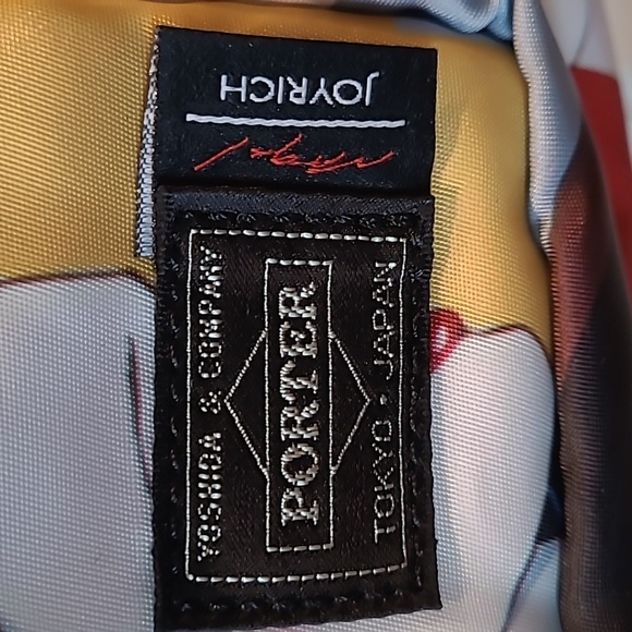 NWT Yoshida Porter x Joyrich x Patrick Nagel Nylon Backpack Japan Playboy Artist - Picture 4 of 10